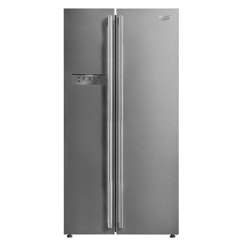 Geladeira Frost Free Side by Side 528L cor Inox Midea - Geladeira